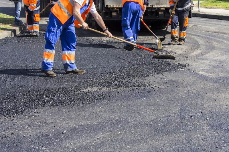 Asphalt Paving in Spring