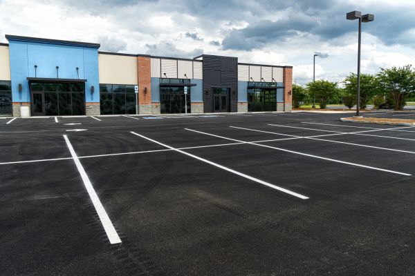 Parking Lot Blacktopping in Conway